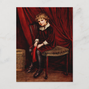 Kate Greenaway: The red boy Postcard