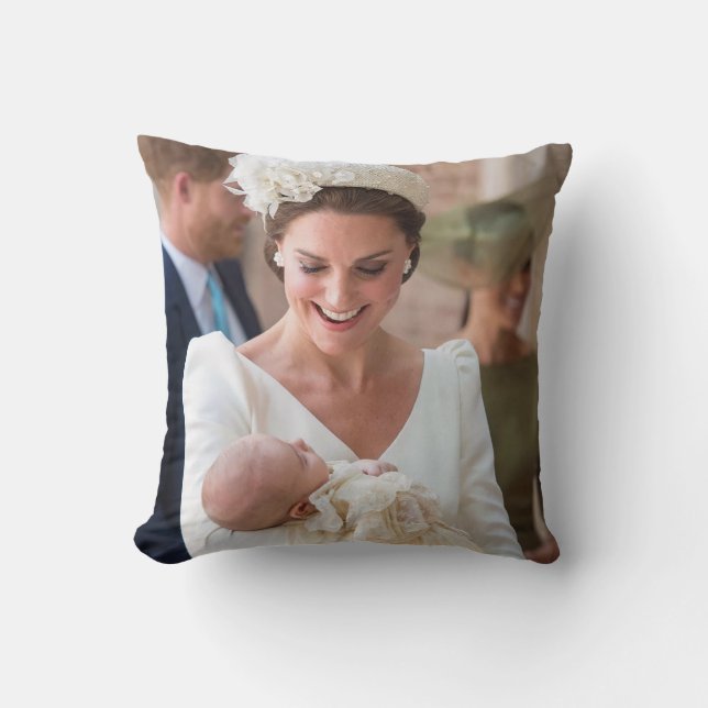 Kate Middleton and Prince Louis Cushion (Front)