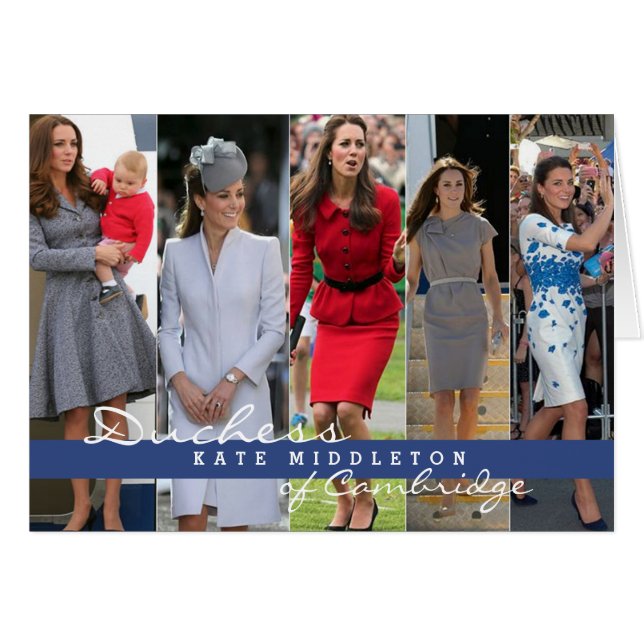 Kate Middleton Prince George (Front Horizontal)