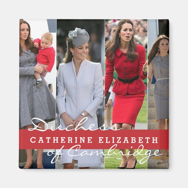 Kate Middleton Prince George Magnet (Front)