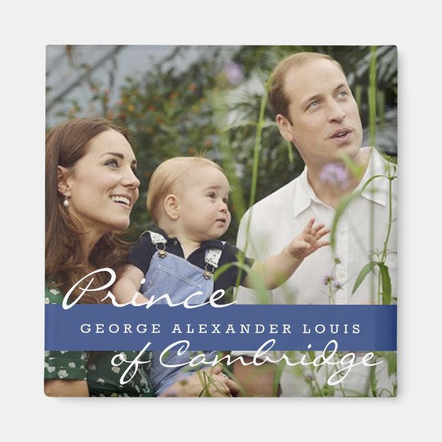 Kate Middleton Prince George Magnet (Front)