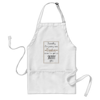 Kate Moss Chocolate Quote Apron