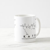 Kate peptide name mug (Front Right)