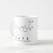 Kate peptide name mug (Front Left)