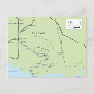 Kate Shugak's Park postcard