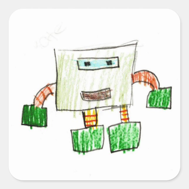 Kate: Square Sticker (Front)