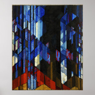 Katedrála (The Cathedral) by František Kupka 1913 Poster