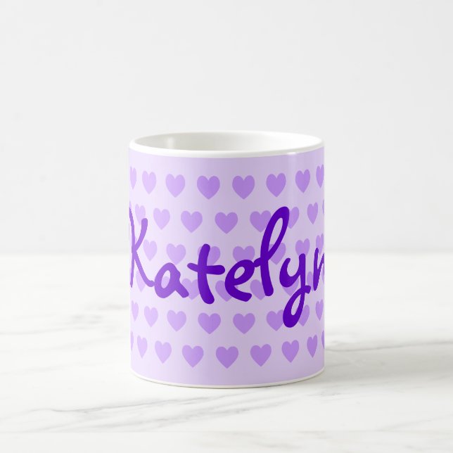 Katelyn in Purple Coffee Mug (Center)