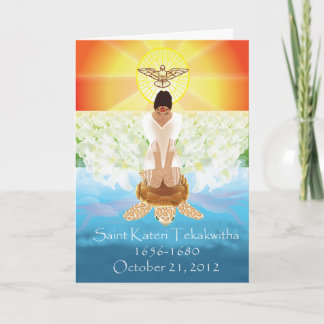 Kateri Tekakwitha Card
