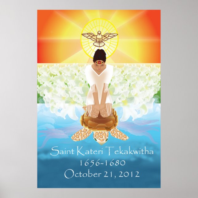 Kateri Tekakwitha poster (Front)