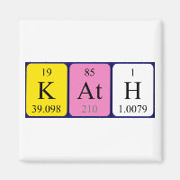 Kath periodic table name magnet