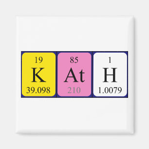 Kath periodic table name magnet