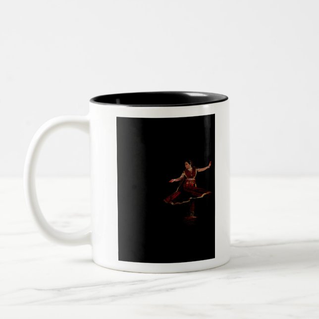 Kathak Dance - 116 Two-Tone Coffee Mug (Left)