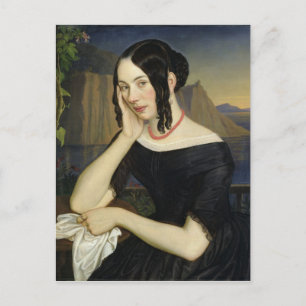 Katharina Kern of Sterzing, 1842 Postcard