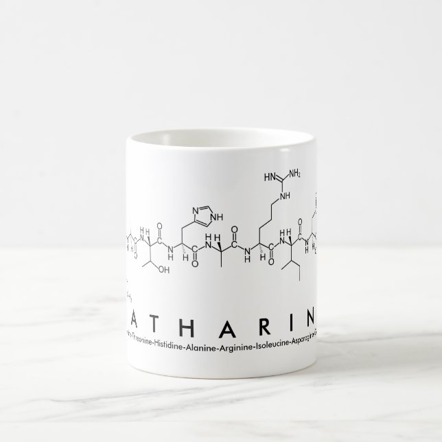 Katharine peptide name mug (Center)