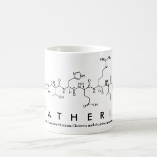 Katherin peptide name mug