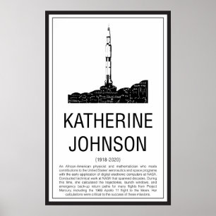 Katherine Johnson Poster