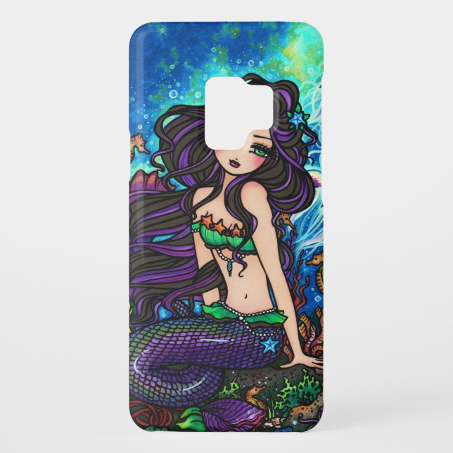 Kathleen Underwater Mermaid Jellyfish Fantasy Art Case-Mate Samsung Galaxy Case (Back)