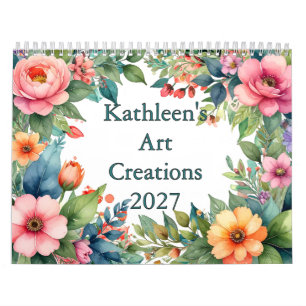 Kathleen's Art Creation Whimsical Art Calendar 