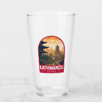 Kathmandu Nepal Travel Art Vintage
