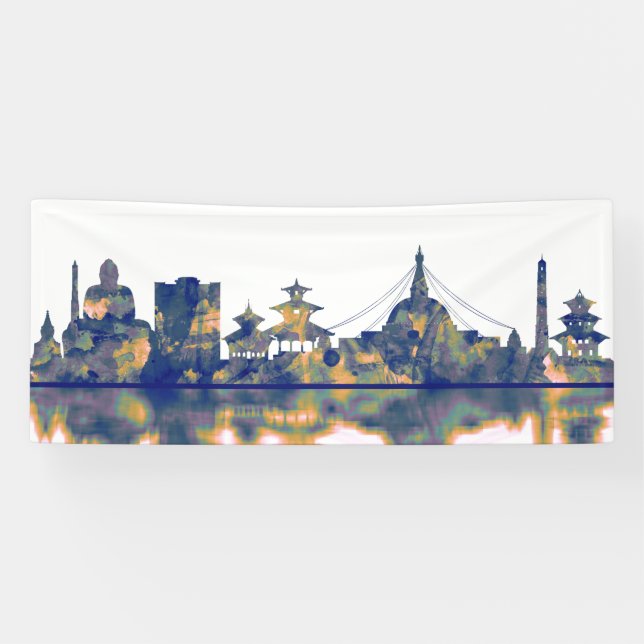 Kathmandu Skyline Banner (Horizontal)