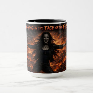 Kathryn Dark Laughing Album Art. Mug