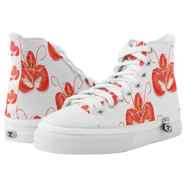 Kathy Faggella Food ACEO Challenge High Tops (Pair)