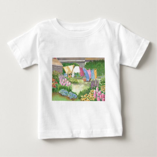 Kathy's Laundry on Monhegan Is Me Baby Teeshirt Baby T-Shirt