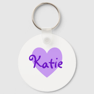 Katie in Purple Key Ring