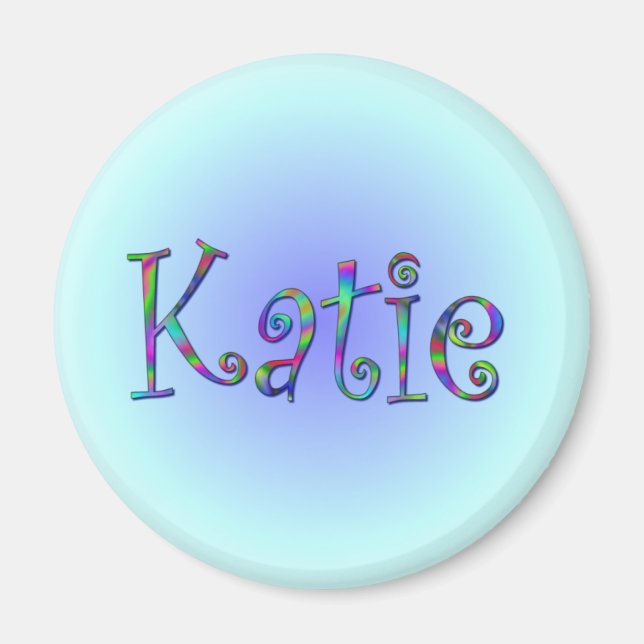 Katie Rainbow Magnet (Front)