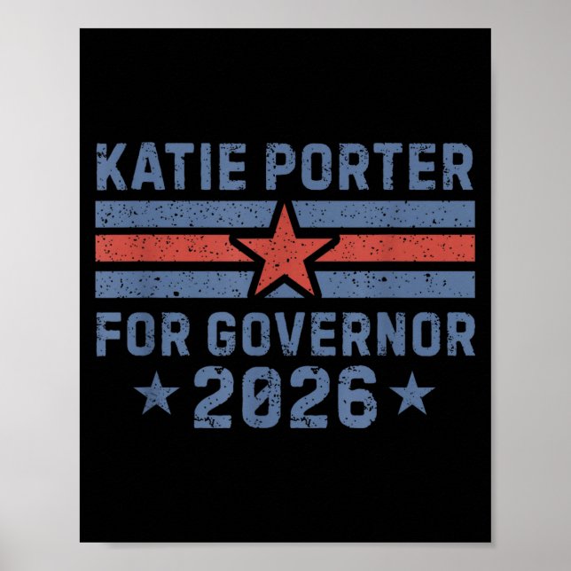 Katie Rter For Governor Of California Rter 2026  Poster (Front)