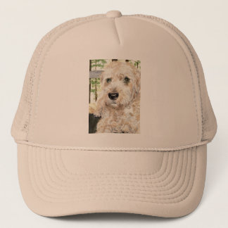 Katie the Wheaton Terrier Trucker Hat