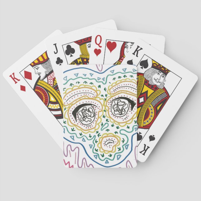 Katie's Artwork #6 - Playing Cards (Back)