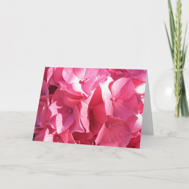 Katie's Hydrangea 2 Card (Front)