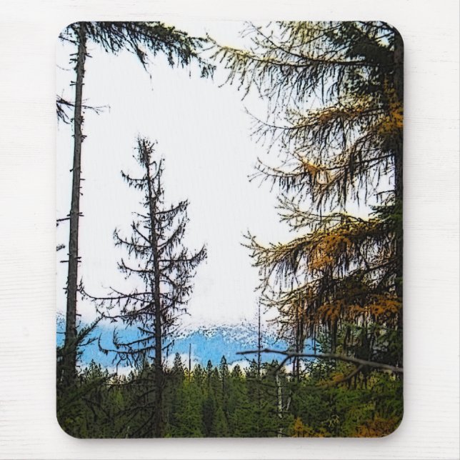 Katka Mountain Mouse Mat (Front)