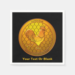 KatkaKoin Cryptocurrency ICO Napkin