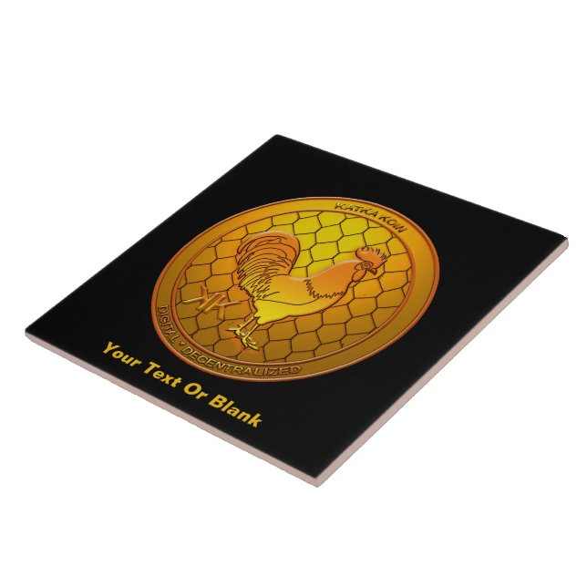 KatkaKoin Cryptocurrency ICO Tile (Side)