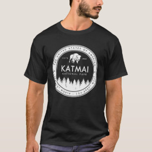 Katmai National Park Alaska Souvenir AK T-Shirt
