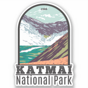 Katmai National Park Alaska Vintage