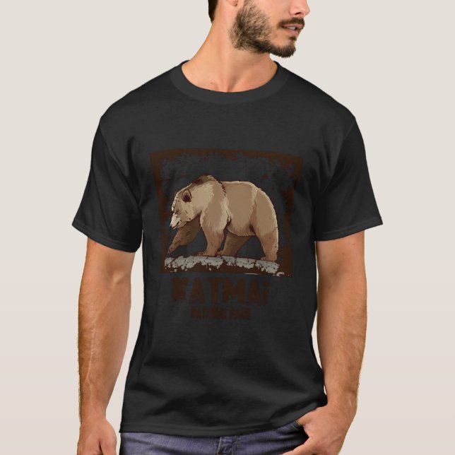 Katmai National Park Bear T-Shirt (Front)