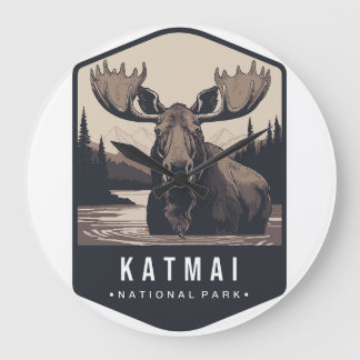 KATMAI NATIONAL PARK CLOCK 2025