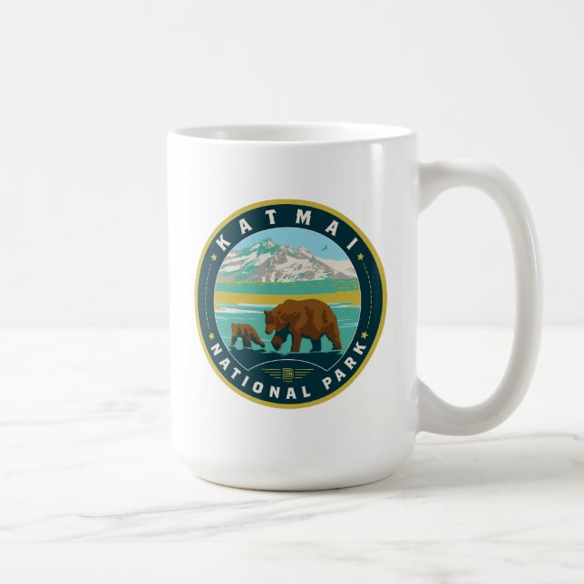 Katmai National Park Coffee Mug (Right)