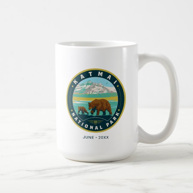 Katmai National Park Coffee Mug (Right)