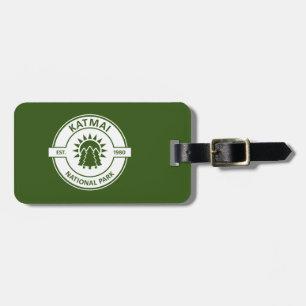 Katmai National Park Sun Trees Luggage Tag