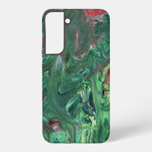 Katmandu 1 Wild Abstract Busy Green Phone Case