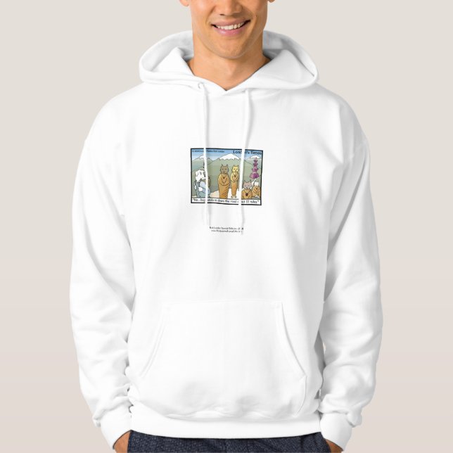 Katmandu & Dogmandu Cartoon Funny Hoodie (Front)