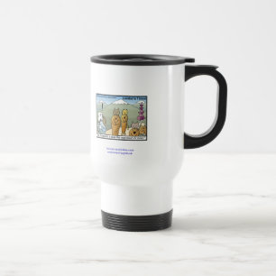 Katmandu & Dogmandu Cartoon Funny Travel Mug