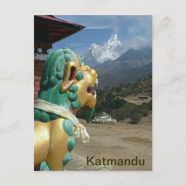 Katmandu, Nepal Postcard (Front)