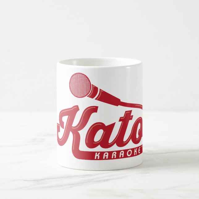 Kato Karaoke Logo Coffee Mug (Center)