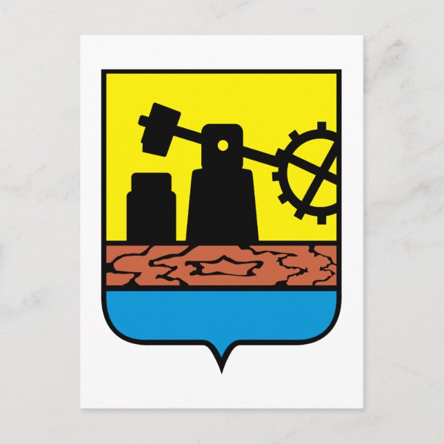 Katowice Coat of Arms Postcard (Front)